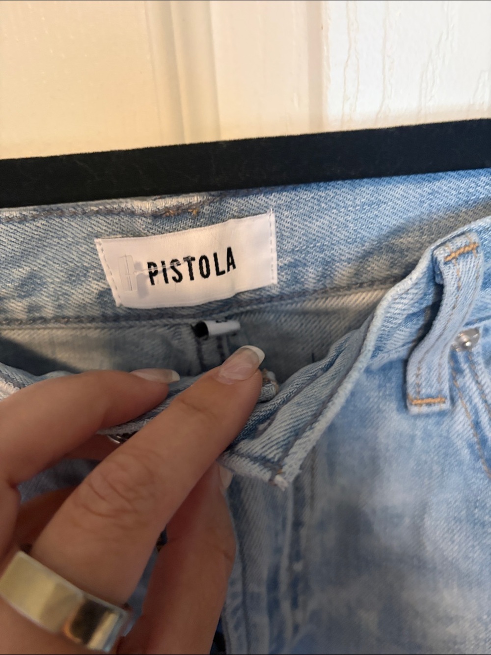 pistola Light Blue High-Rise Women's Jeans